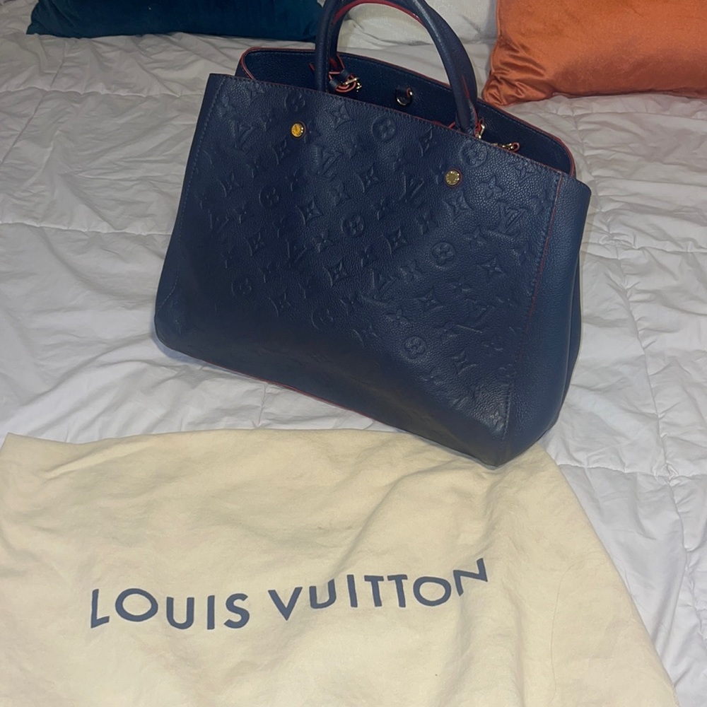 Louis Vuitton Montaigne GL blue